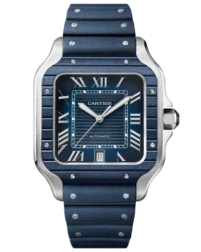Cartier Santos Blue WSSA0048