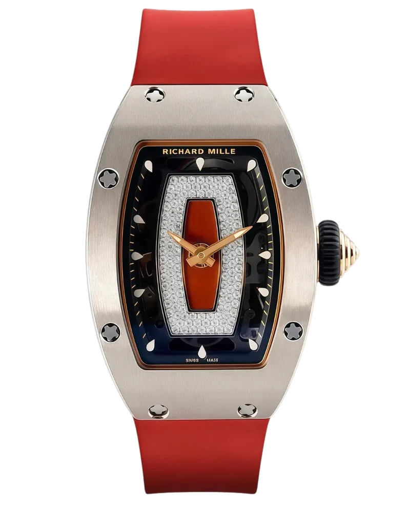 Richard Mille RM07-01 Plain White Gold (Red Lips)