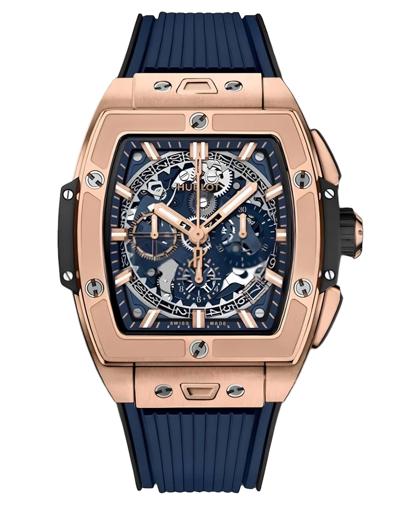 Hublot Spirit Of Big Bang King Gold Blue Ceramic 42 642.OX.7180.RX