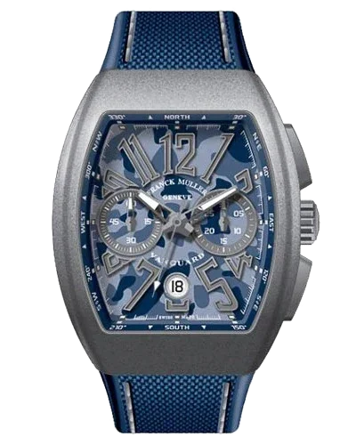 Franck Muller Vanguard Camouflage Chronograph V45-CC-DT-CAMOU-TTMC-BL