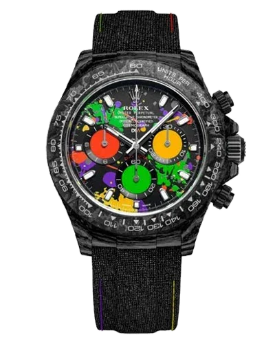 Rolex Cosmograph Daytona DiW Custom Carbon Black