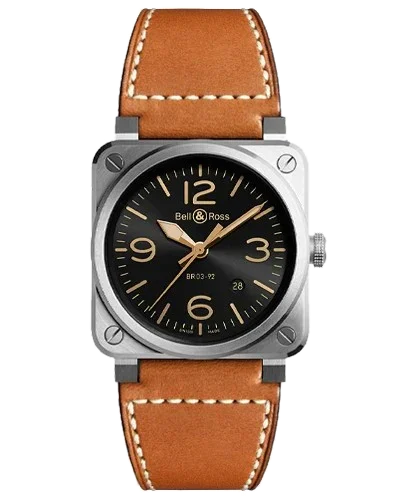 Bell & Ross Instruments BR0392-ST-G-HE
