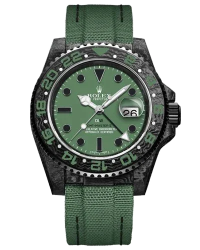 Rolex GMT-Master II DiW Custom Carbon Khaki