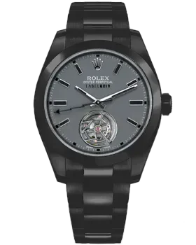 Rolex Milgauss Label Noir Tourbillon