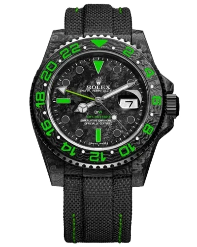 Rolex GMT-Master II DiW Custom Carbon Dark Green