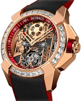 Jacob & Co Epic X Flight of CR7 Baguette EX120.43.BC.AB.ABRUA