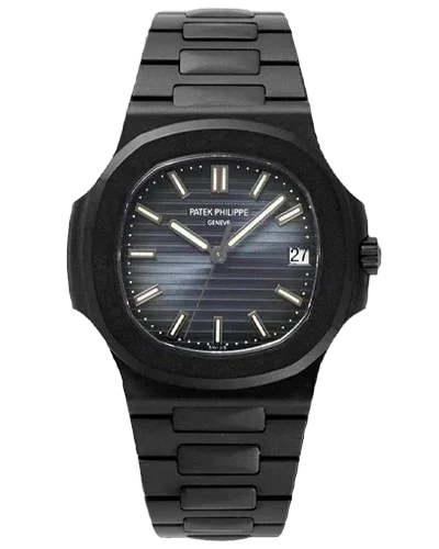 Patek Philippe Nautilus MAD Paris Custom Black & Navy
