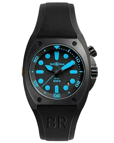 Bell & Ross Marine BR0292-BLUE-CA