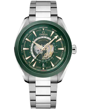 Omega Seamaster Aqua Terra Co-axial Master Chronometer GMT Worldtimer 220.30.43.22.10.001
