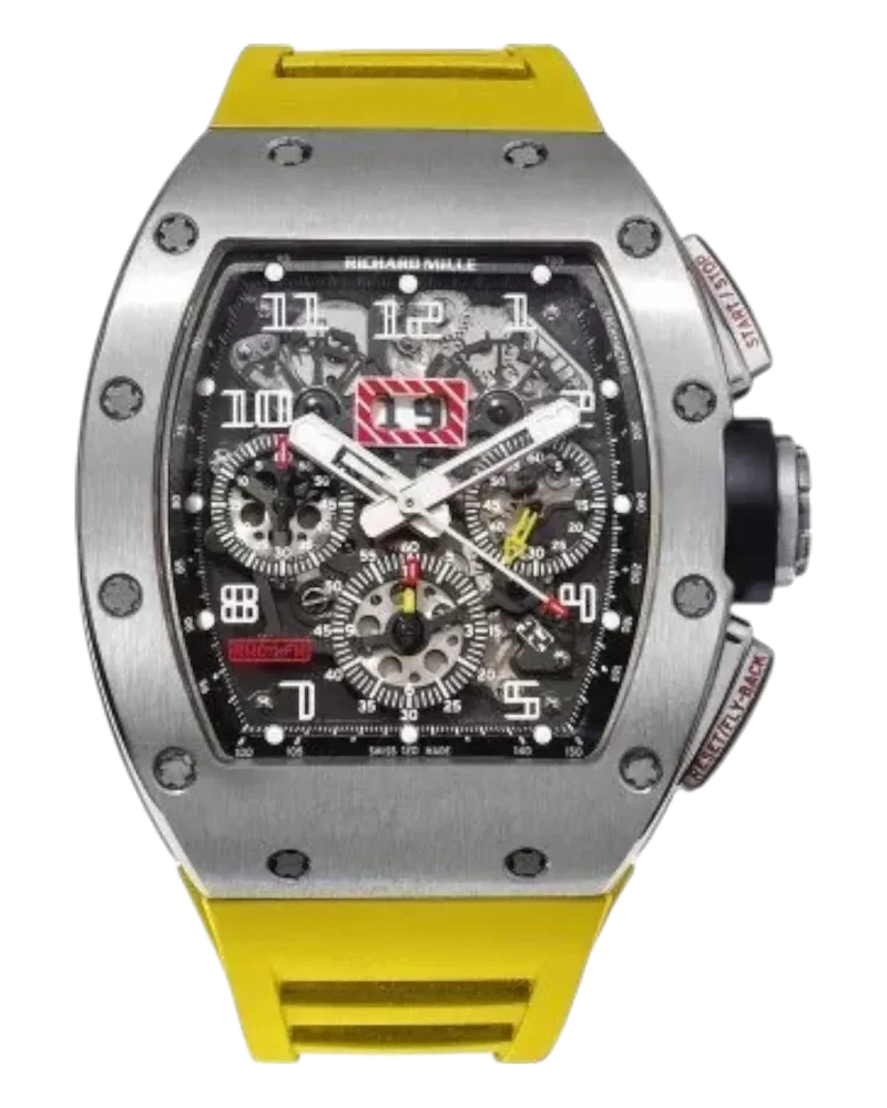 Richard Mille RM 011 FM Felipe Massa Chronograph Watch Yellow