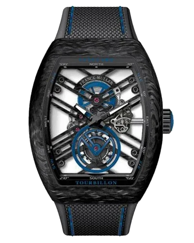 Franck Muller Vanguard Tourbillon V45-T-SQT-CARBON-BL