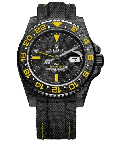 Rolex GMT-Master II DiW Custom Carbon Dark Yellow
