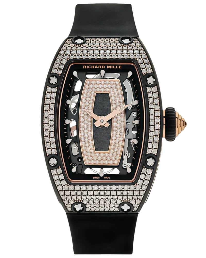 Richard Mille RM07-01 Carbon TPT Full Set Diamonds