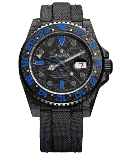 Rolex GMT-Master II DiW Custom Carbon Dark Blue