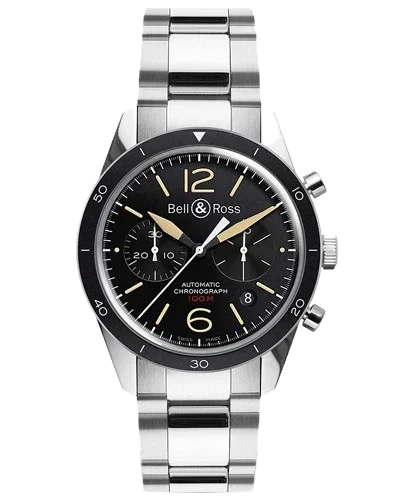 Bell & Ross Vintage Chronograph BRV126-ST-HER/SST
