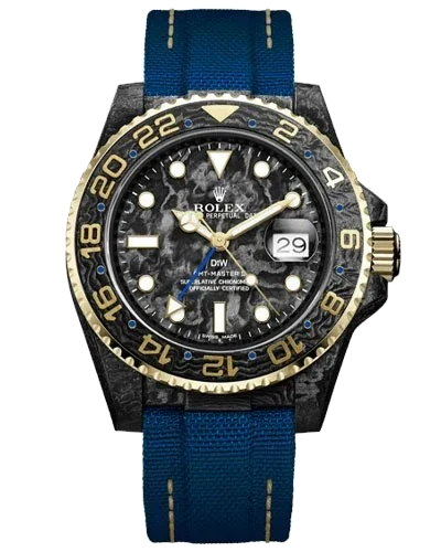 Rolex GMT-Master II DiW Custom Carbon Golden Sail