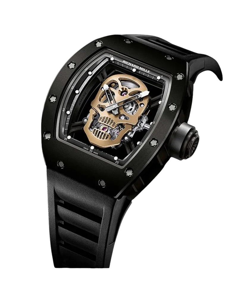 Richard Mille RM 52-01 Skull Tourbillon Gold