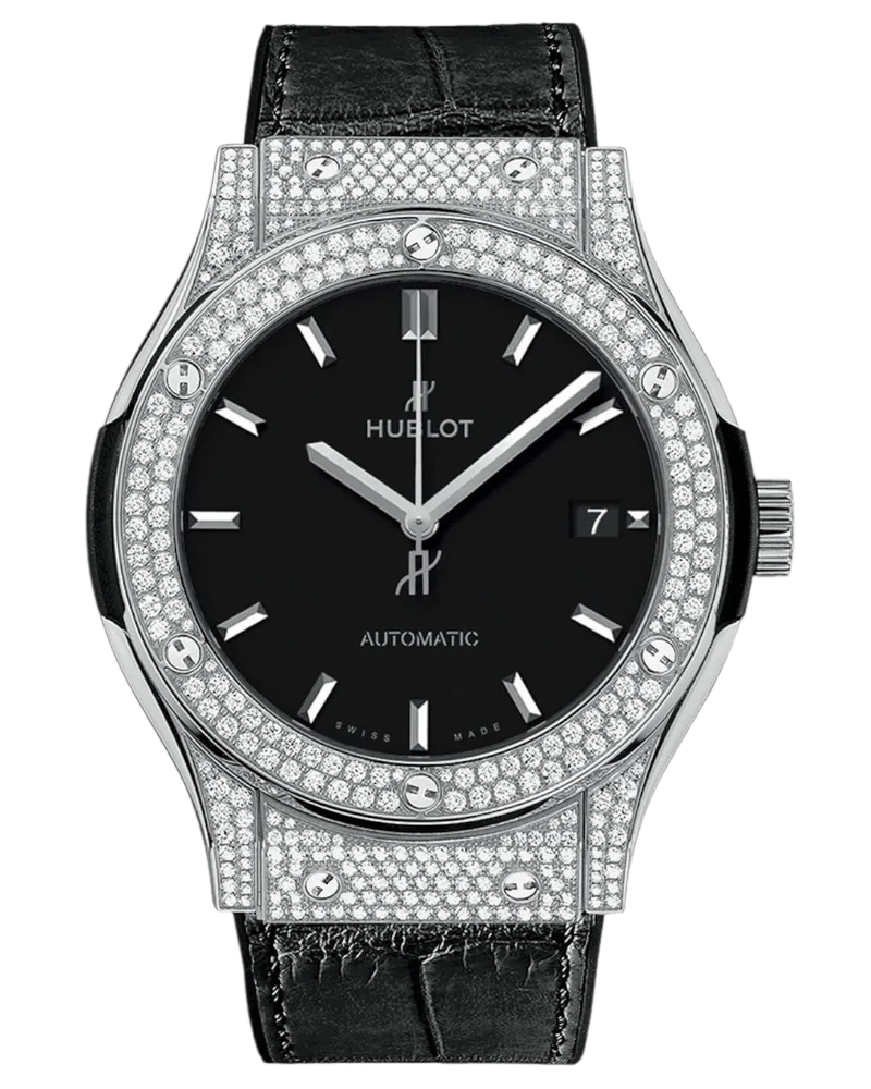 Hublot Classic Fusion 45 Titanium Pavé 511.NX.1171.LR.1704