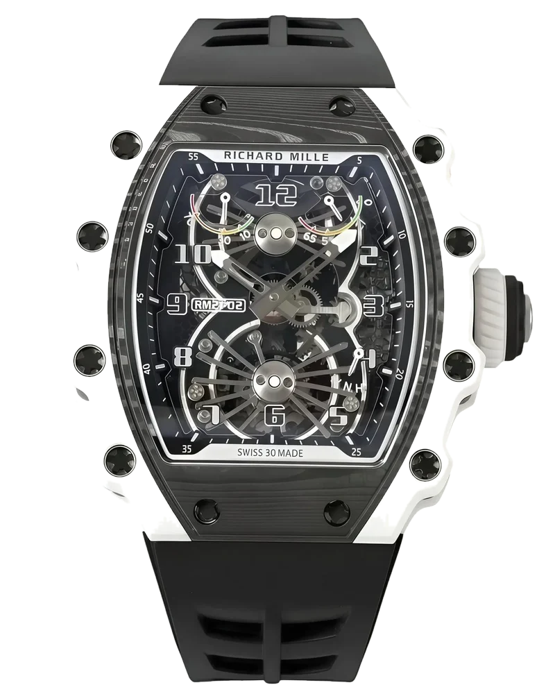 Richard Mille RM21-02 Replica Watch Tourbillon Black Dial 45mm