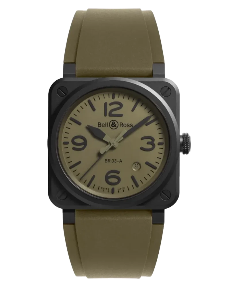 Bell & Ross Instruments BR-03 Military Ceramic BR03A-MIL-CE/SRB