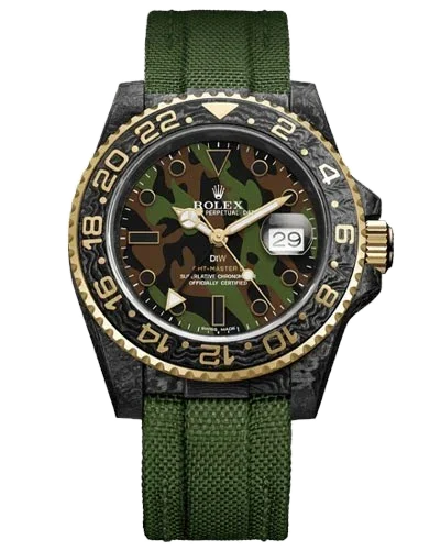 Rolex GMT-Master II DiW Custom Carbon Military