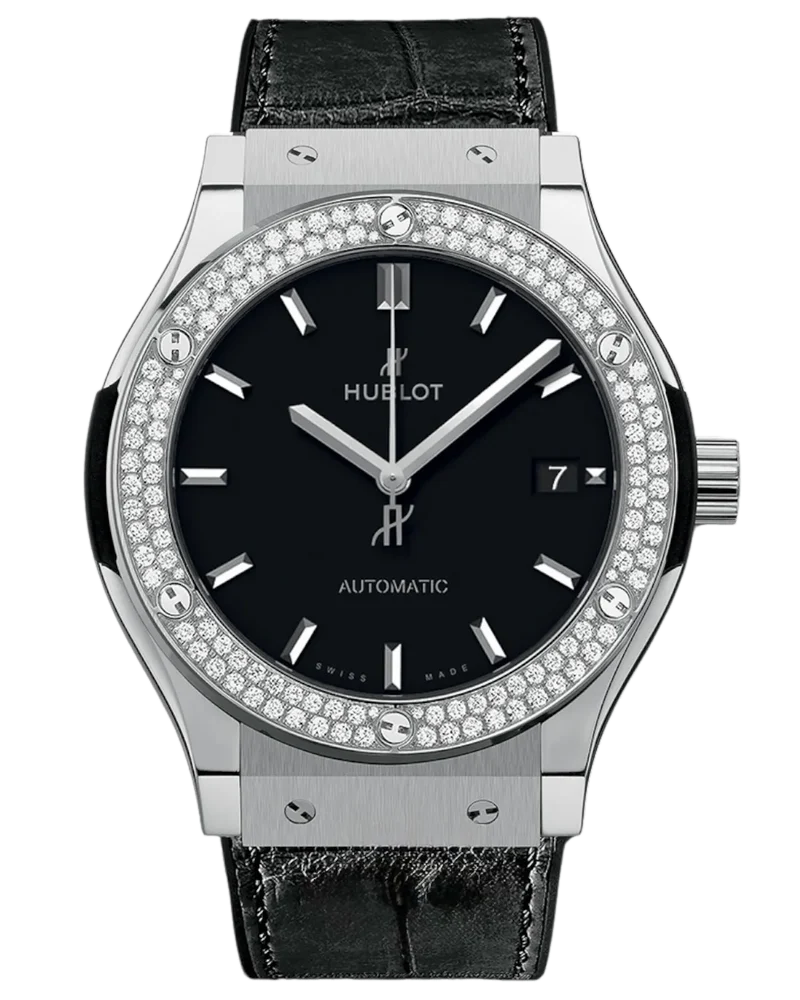 Hublot Classic Fusion 45 Titanium Diamonds 511.NX.1171.LR.1104