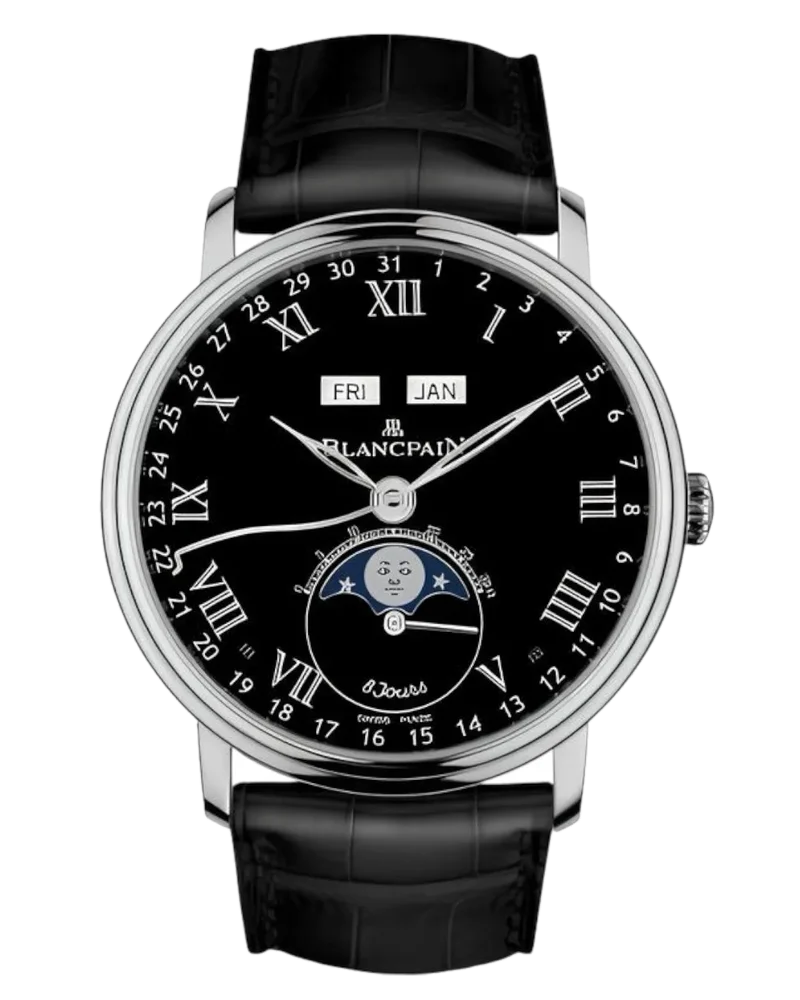 Blancpain Villeret Quantieme Complet 8 Jours 6639-3437-55B